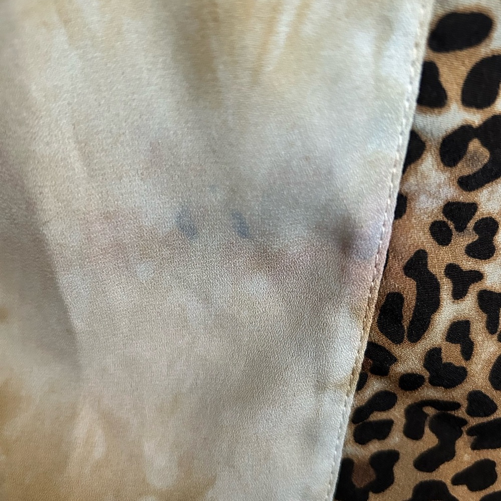 Tie Dye & Leopard Print Kimono by Amaryllis x Ashlee Nichols - Picture 8 of 10